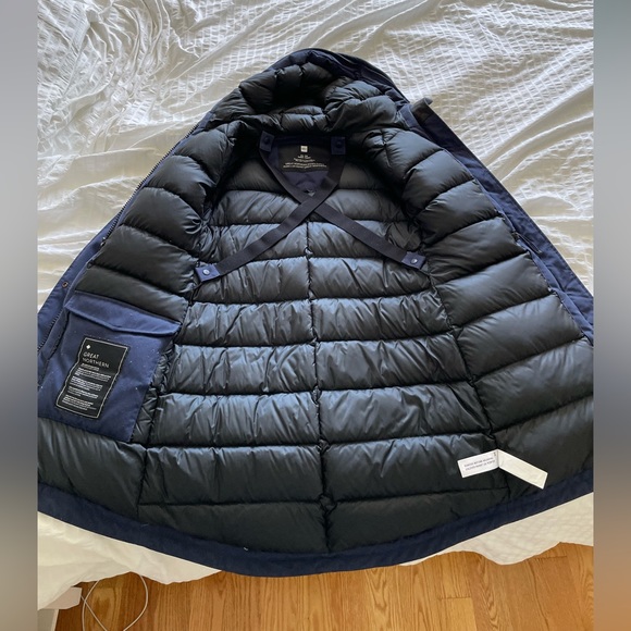 MEC Down Parka XS Navy Blue - Picture 5 of 5